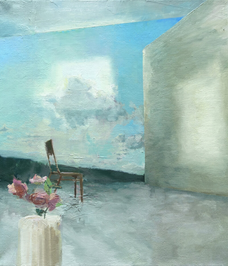 The Wall Behind Shadow